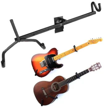 

Adjustable Electric Guitar Wall Hanger Slatwall Horizontal Acoustic Guitar Holder Bass Stand Rack Hook Free Shipping