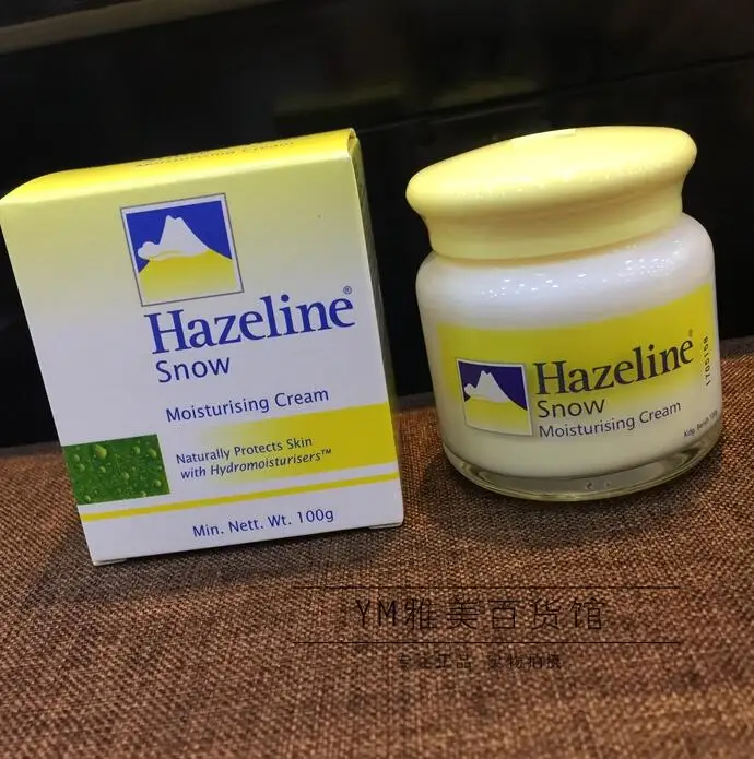 

HAZELINE SNOW MOISTURISING CREAM NATURALLY PROTECTS SKIN WITH HYDROMOISTURISERS
