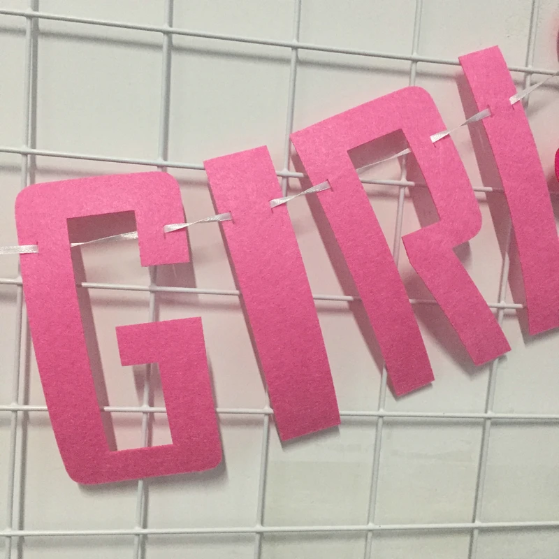 Baby shower для маленьких мальчиков Нарядная, для девочек баннер День Рождения вечерние почувствовал, нетканые