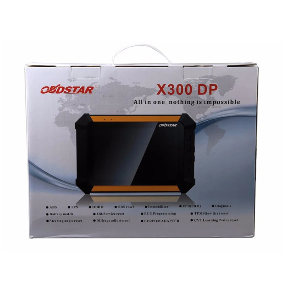 OBDSTAR X300 DP X-300DP PAD Android планшет полная посылка с несколькими языками доступны X300 DP ключ мастер как x100 pad 2