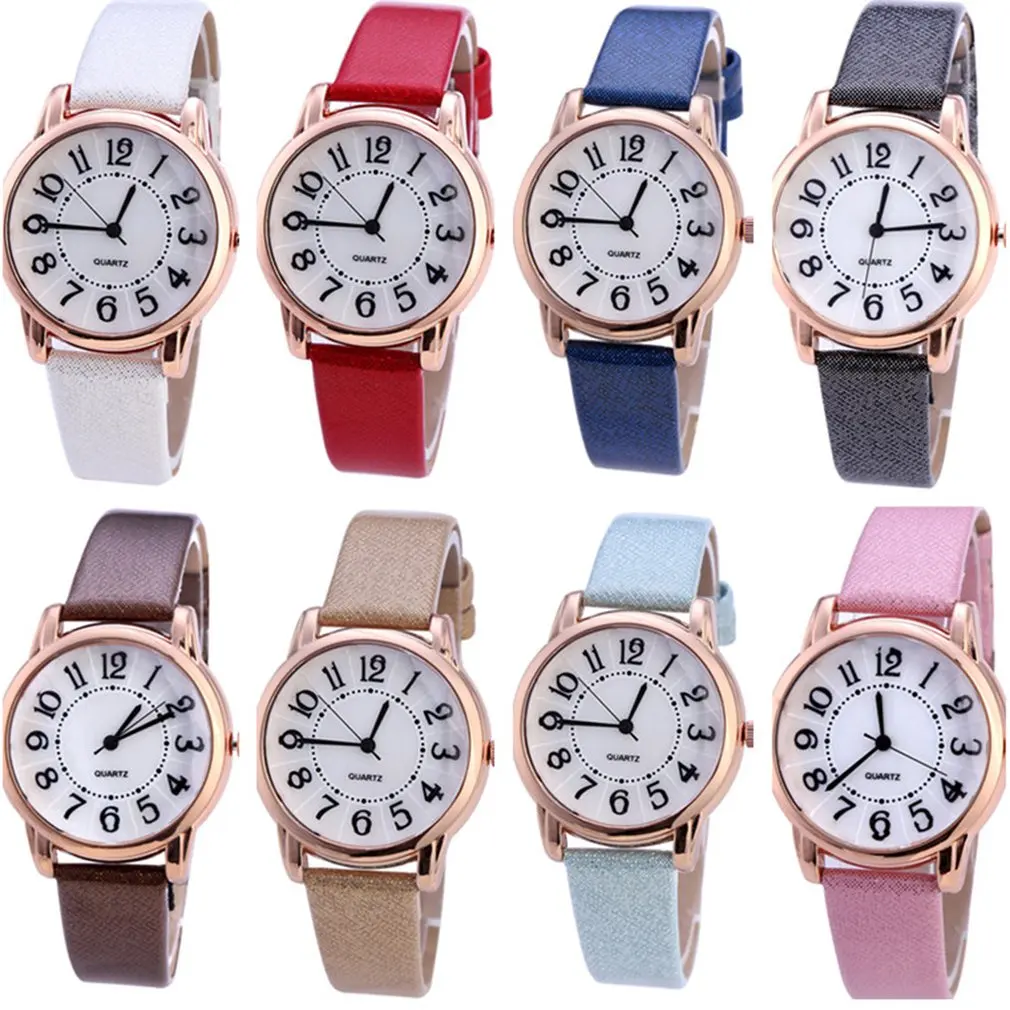 Цифровые компактные женские часы SC187 повседневные модные кварцевые с