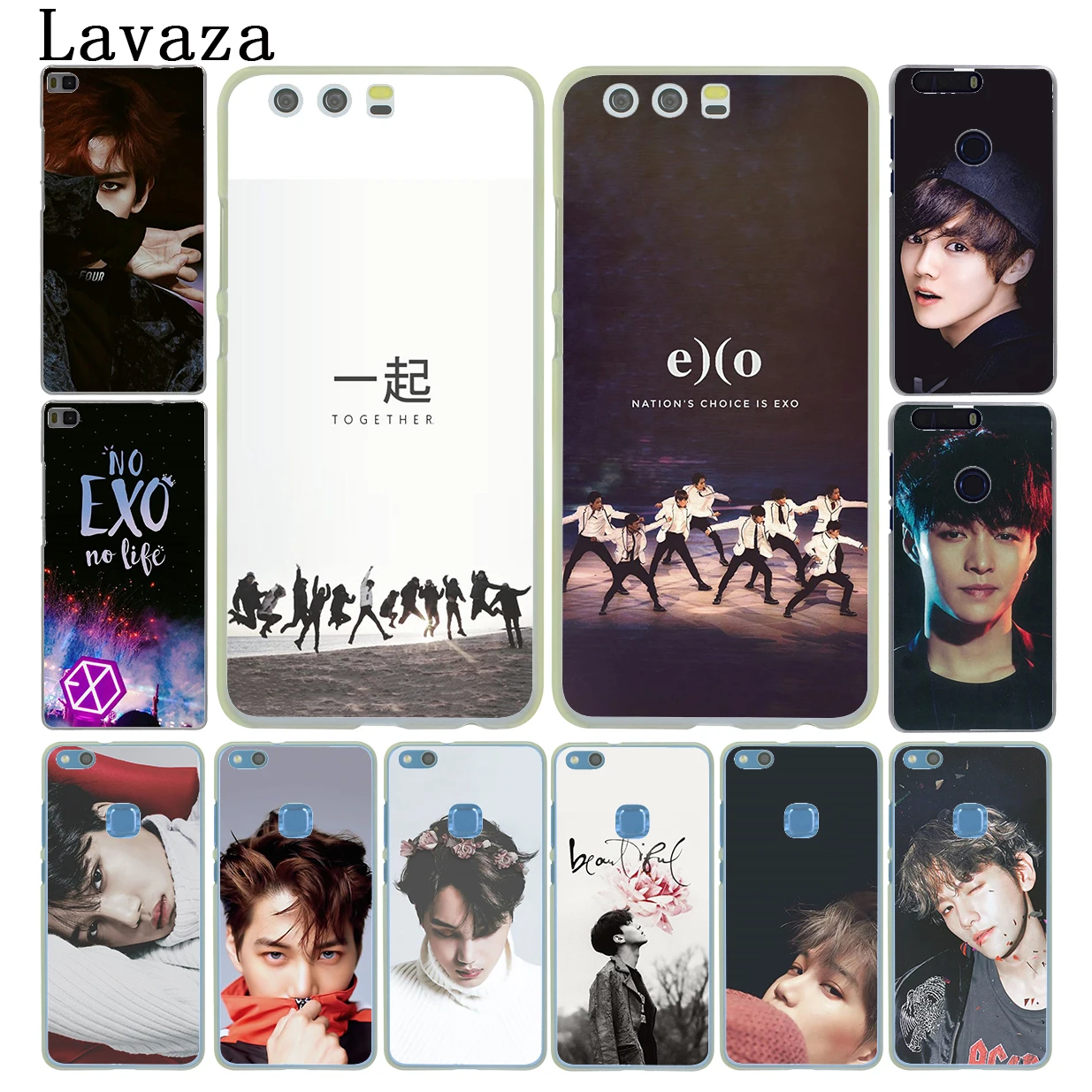 

Lavaza Kpop EXO Lucky one LAY HUN LUHAN Case for Huawei P30 Pro P20 P10 P9 Plus P8 Lite Mini 2016 2017 P smart Z 2019