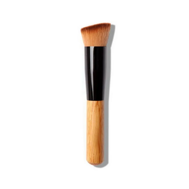 

FLD011 Professional Beauty Cosmetics Oblique Head Foundation brush Powder Concealer Liquid Foundation Face Makeup Brushes Tools