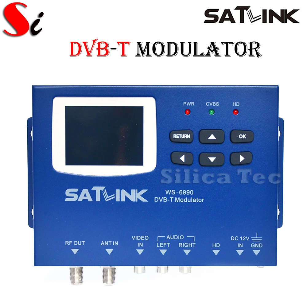 Оригинальный модулятор Satlink 1 Route DVB T AV/ HDMI приемник dvb t источник сигнала|dvb-t