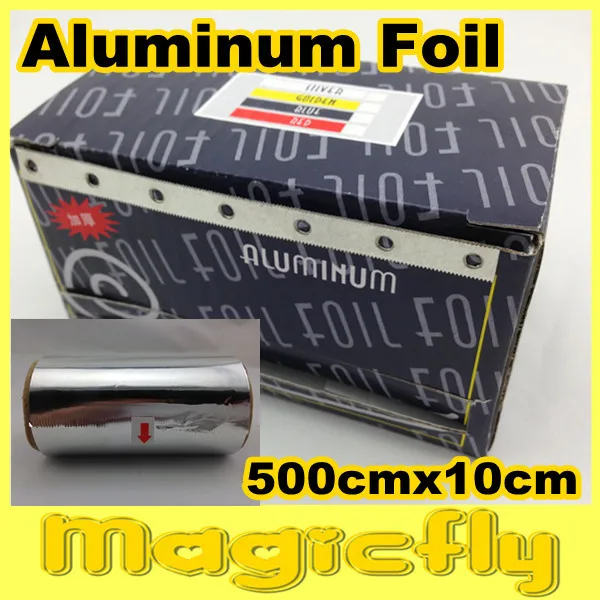 

[XZL-026]500cm*10cm/Pcs Thick Aluminum Foil with Cutter for Nail Remover UV Gel Nail Wraps Especial For Soak Off UV Gel Remove
