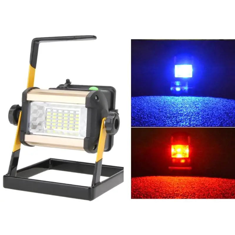 

Portable Floodlight Handheld Searchlight Outdoor Camping Spotlight Warning Light