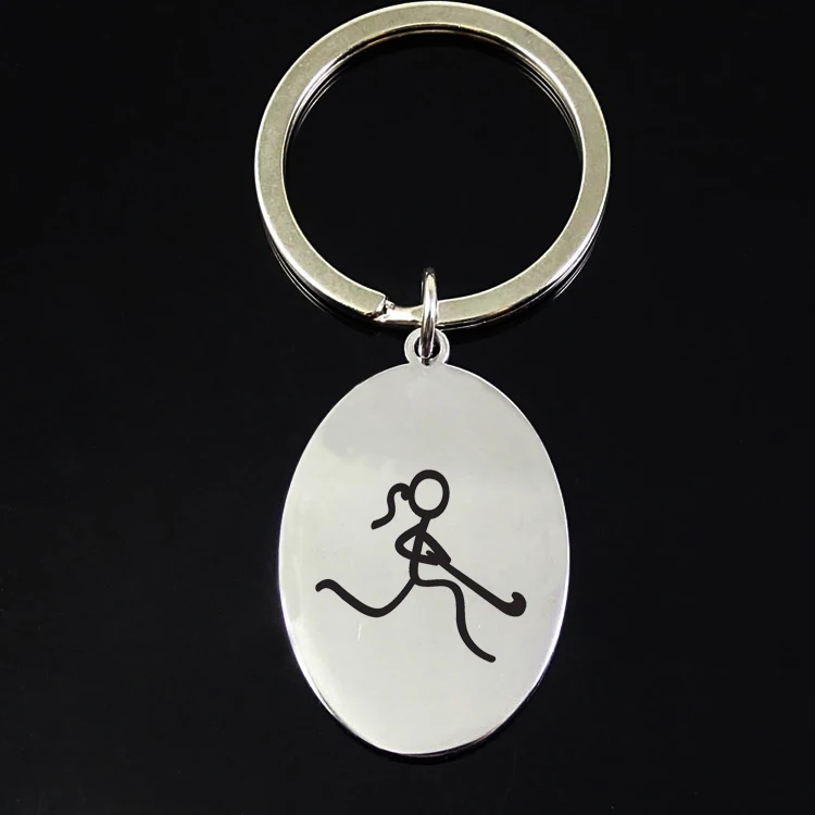 

Creativity Women Stainless Steel Jewelry Best Gift For Women Fashion Lady Golf Keychain Dropship Accepted YP6733