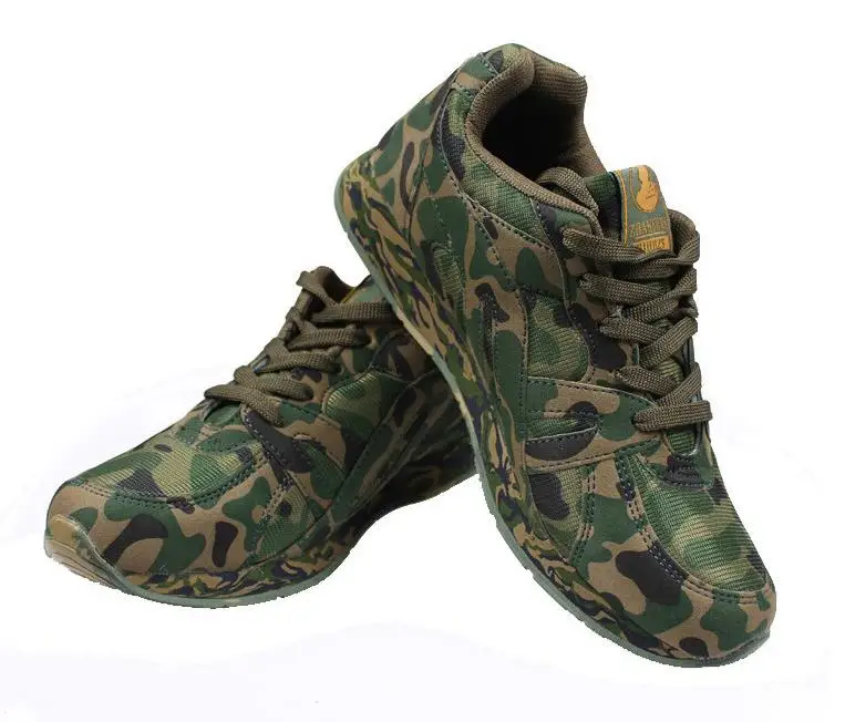 

Student military training camouflage shoes men outdoor men digital woodland mountaineering shoes travel desert sports shoes