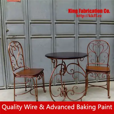 Mesa De Terraza De Fierro Forjado - Ideas de nuevo diseño