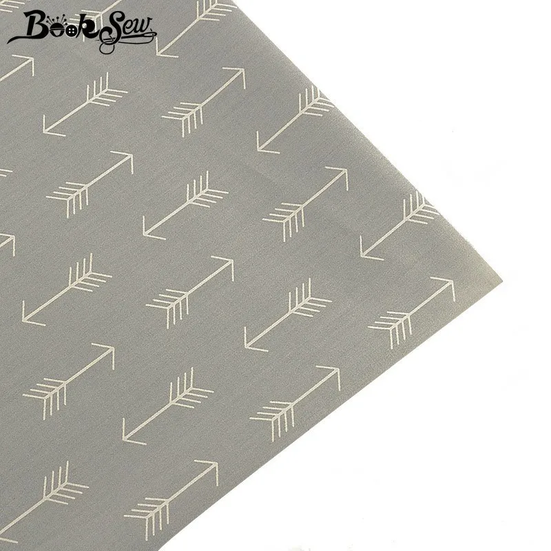 

Booksew 100% Cotton Fabric Tissu Telas Por Metro Printed Arrow Design Baby Cloth DIY Bedsheet Sewing Patchwork Cushion Dress
