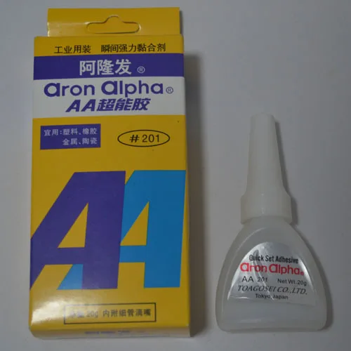 

new 2018 AA201 industrial super glue Quick-drying 201 glue Aron Alpha glue 201 super glue 20g