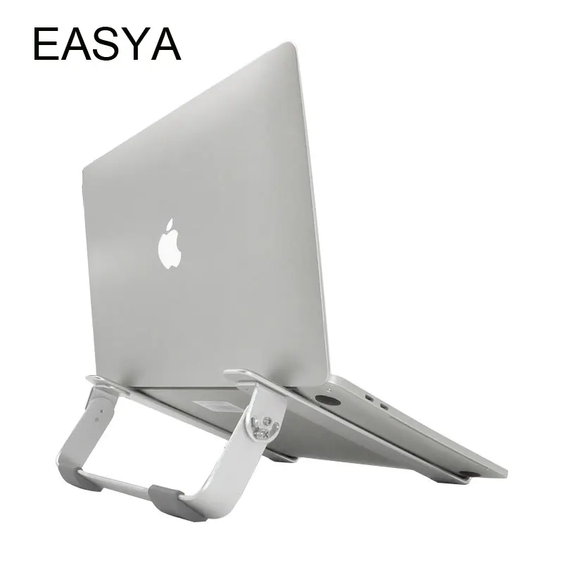 EASYA Foldable Laptop Stand Adjustable Angle/Height Laptop Holder Support 10-17inch Notebook for Macbook Pro/Air Tablet Use EASYA Foldable Laptop Stand Adjustable Angle/Height Laptop Holder Support 10-17inch Notebook for Macbook Pro/Air Tablet Use