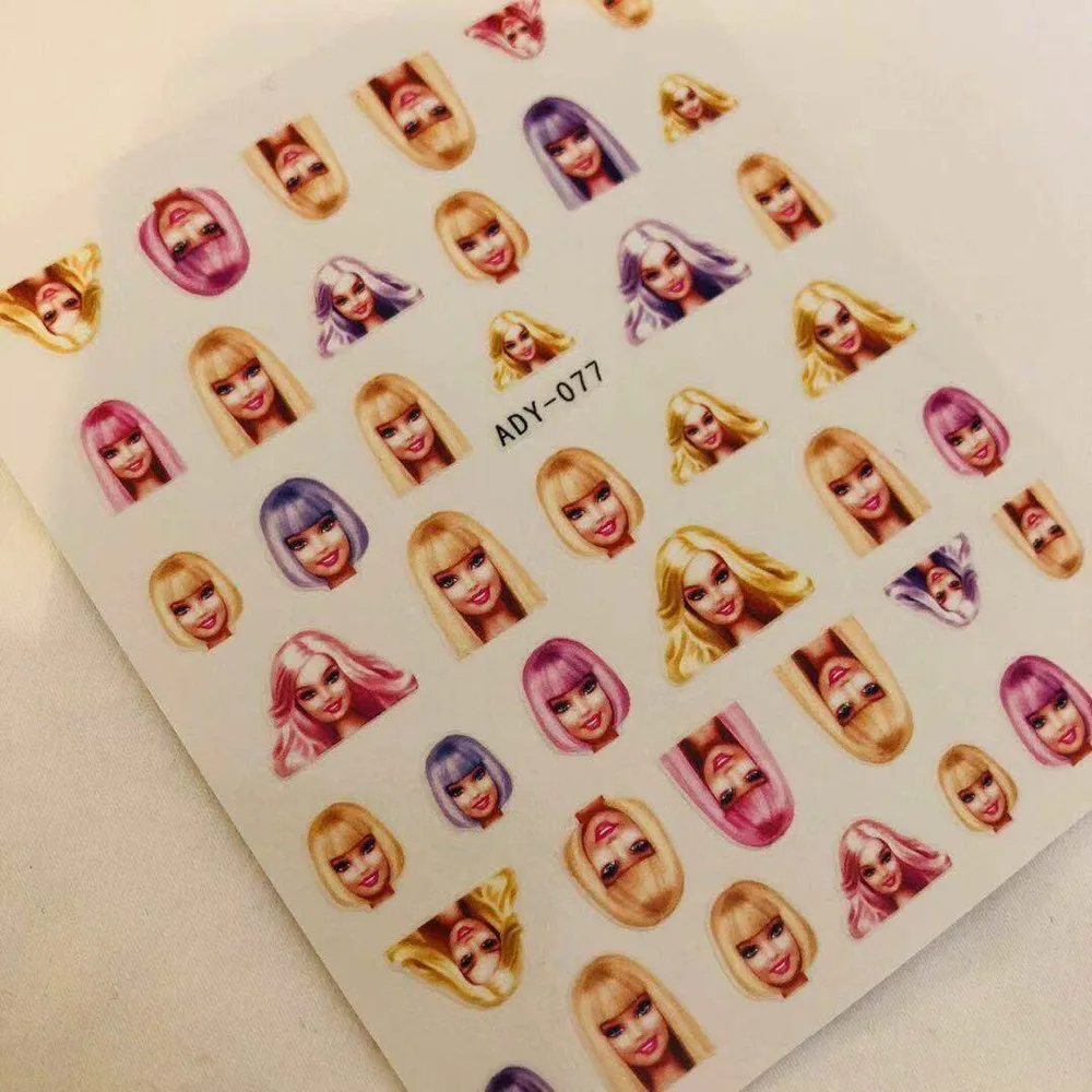 

ADY-77 series 3d nail art stickers decal template diy nail tool decorations