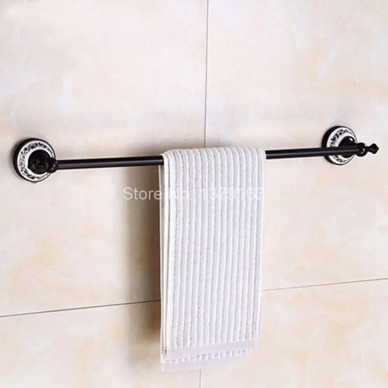 black oil rubbed bronze wall mounted bathroom single towel rail bar holder bathroom accessory aba057 - Bathroom Accessories Towel Rail black oil rubbed bronze wall mounted bathroom single towel rail bar holder bathroom accessory aba057 - Bathroom Accessories Towel Rail