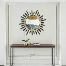 Модель зала Настенное подвесное зеркало модель комнаты декоративное зеркало мягкий диван фон крыльцо зеркальное украшение для стен солнцезащитные очки