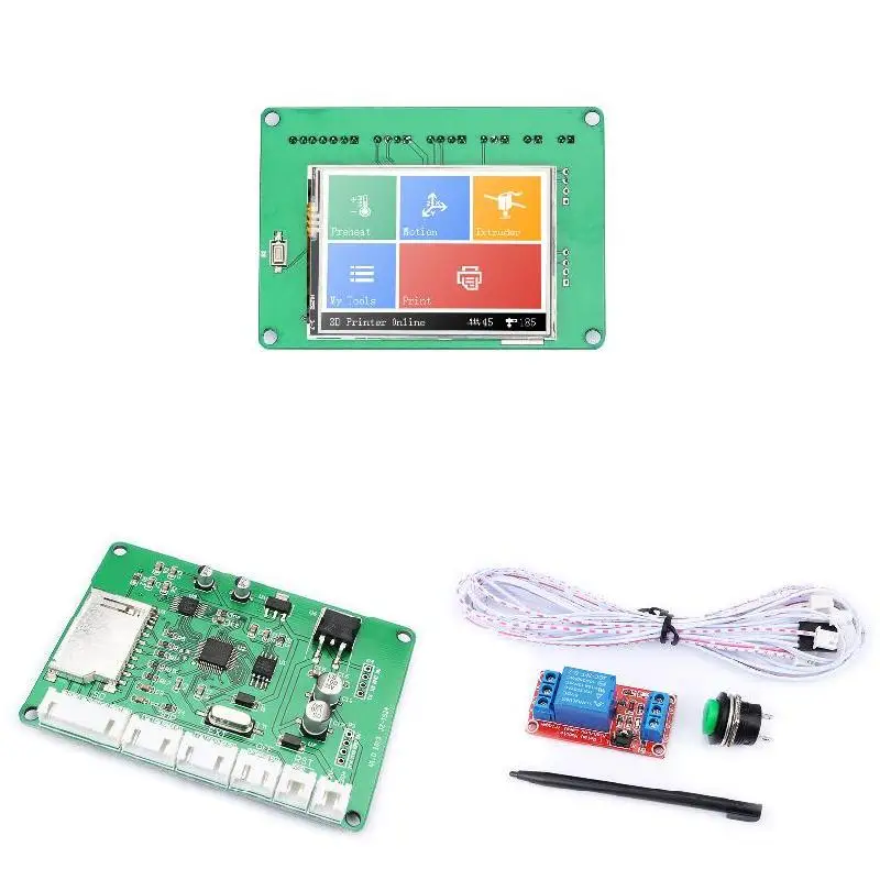 

1 Set 3D Printer Parts 2.8inch Full Color TouchScreen Board Compatible with Ramps1.4 MKS ING-SHIPPING