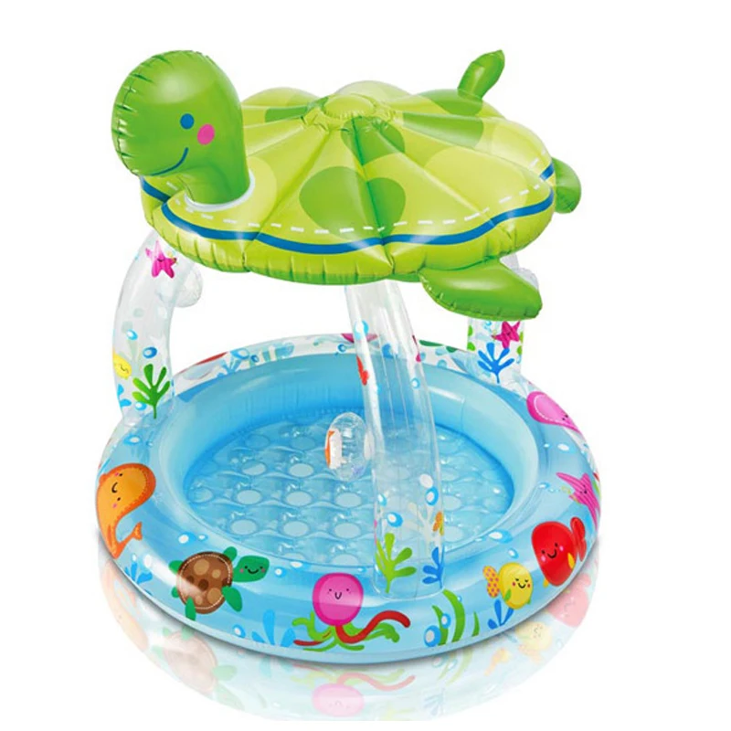 ПВХ надувной детский гриб солнцезащитный бассейн детский сплошной квадратный черепаха плавательный бассейн летняя игрушка для песка портативная водная игра