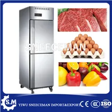 2 porta da Geladeira freezer vertical para uso comercial