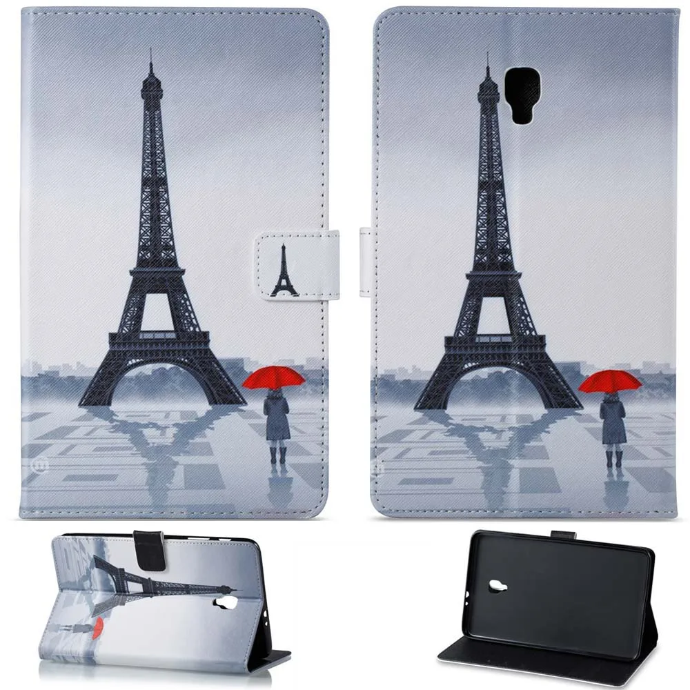 Tablet Case For Samsung Galaxy Tab A 8.0 2017 SM-T380 T385 Fashion Print Leather Wallet Flip Case Smart Cover Wake Sleep (9)