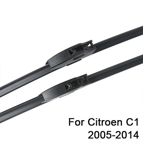 SLIVERYSEA Replace Wiper Blade for Citroen C1 2005 2018 Windshield