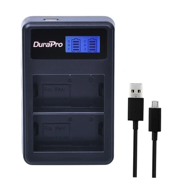 

1pc LCD Dual USB Charger for Panasonic DMW-BLF19 DMW BLF19 BLF19 Lumix DMC-GH3 DMC GH3 GH4 DMC-GH4 Camera Battery Charger