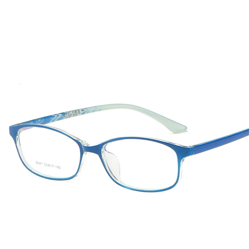 Прозрачные очки Для мужчин Женская оправа TR90 близорукие оптические очки 041 очками 53-17-142