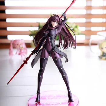 

Anime Fate/Stay Night Action Figures Fate Grand Order Lancer Scathach Figure Toy 27cm Aquamarine Fate Model Fate/Grand Order
