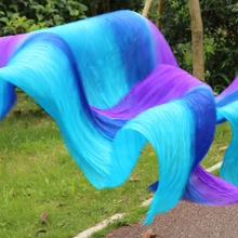 Женская Высококачественная китайская шелковая вуаль для фанатов танцев пара фанатов для танца живота дешевая горячая Распродажа Бирюзовая+ синяя+ фиолетовая