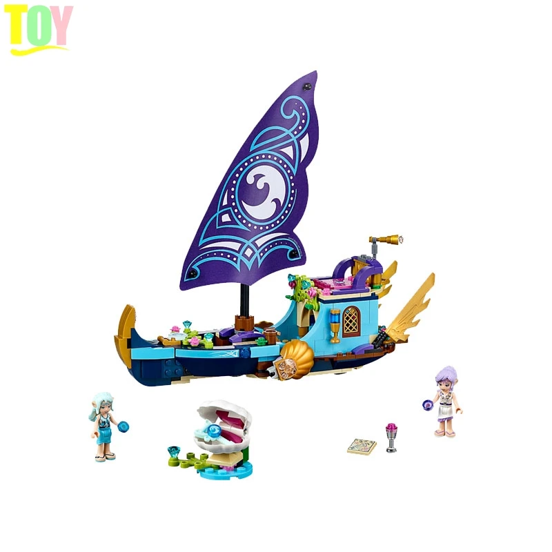 

311Pcs Naida's Epic Adventure Ship Compatible Legoing Elves Model Building Blocks Toys for Children Legoings Juguetes Brinquedos