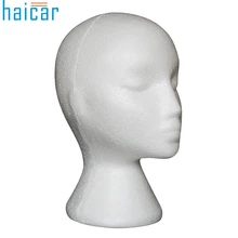 Modelo 1 шт. пенополистирола Пена Манекен женской головы модель манекена парик Очки шляпа Дисплей Стенд Новое поступление D26