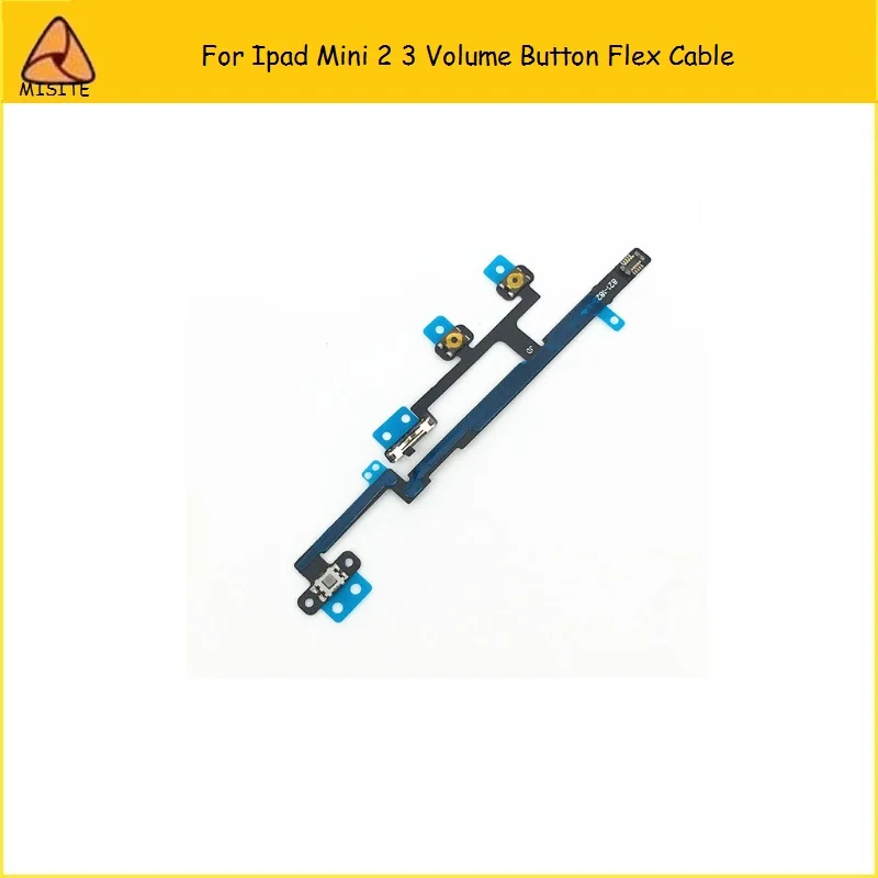 10PCS/LOT Competitive Price Power On Off Flex Cable for iPad Mini 2 3 Volume Button for iPad Mini 3 Flex Cable Wholesale