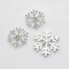 ZMASEY Snowflake Buttons 10Pcs/Lot Handwork Alloy Buttons Rhinestones Sewing Holiday Party Decoration Crystal Accessories ► Photo 3/3