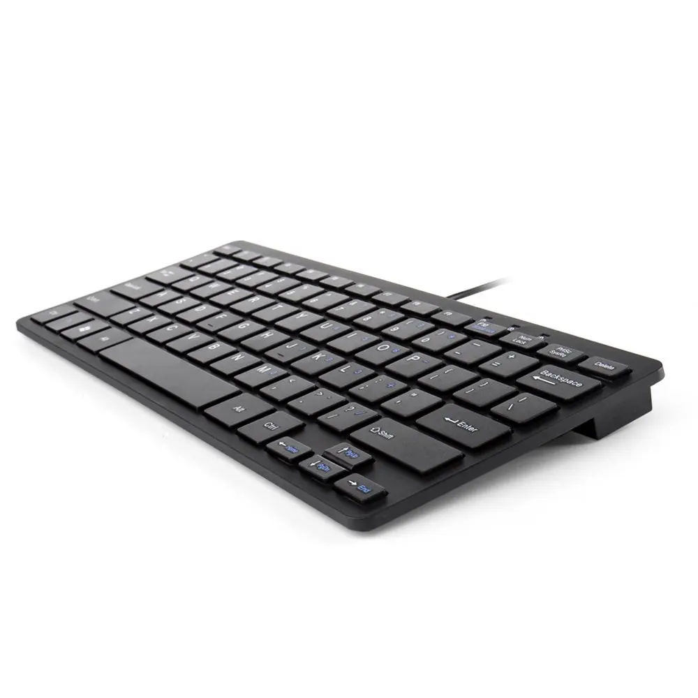 Neue Mode Mini Tastatur Verdrahtet ultradünne Tastatur Verdrahtet PC Spiel Tastatur Laptop Tastatur für PC Mac Laptop PS3 PS4 Win 10 7 Online