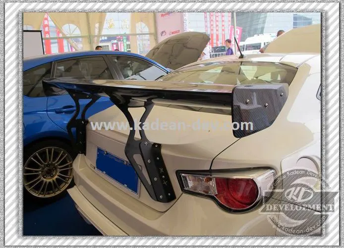 CARBON FIBER ROCKET BUNNY STYLE REAR TRUNK SPOILER GT WING FOR GT86