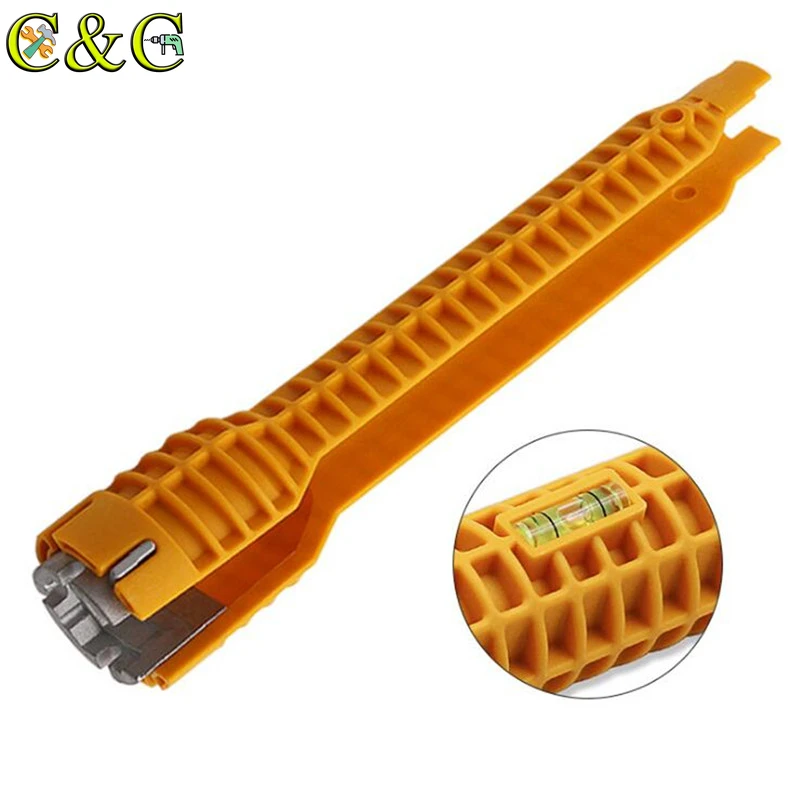 

Multifunction AntiSlip Single Head Faucet Sink Installer Water Pipe Socket Wrench Spanner Bathroom Installation And Repair Tool