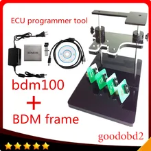 BDM100 ECU Programmer Tool + bdm frame with full adapter support more ecu Fits For FGTECH BDM100 ECU Chip Tuning ToolS ktag kess