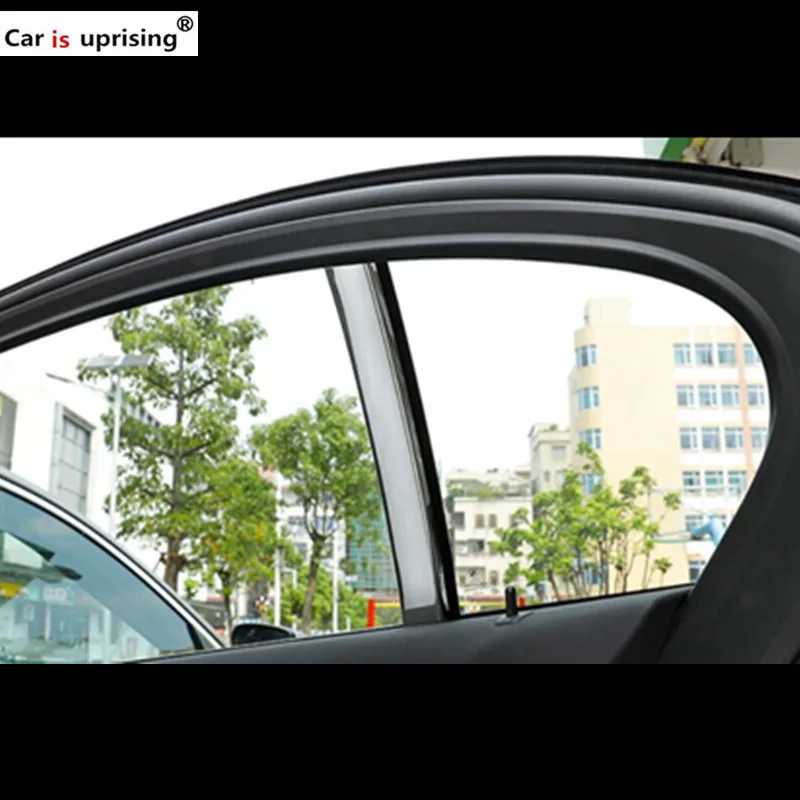 

Car styling For BMW G30 G38 car Refit accessory Rear side window column of car door car Sticker 525i 535i Accessories