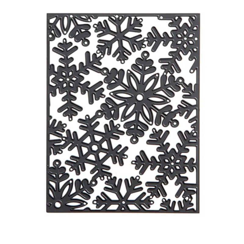 

DiyArts Snowflake Metal Cutting Dies For Scrapbooking Card Making Album Embossing Crafts back ground Die Christmas New 2019