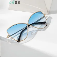 INMAN, новинка, 90 s, солнцезащитные очки для женщин, модный стиль, поляризационные, для женщин, Ретро стиль, металлические, светоотражающие очки, солнцезащитные очки