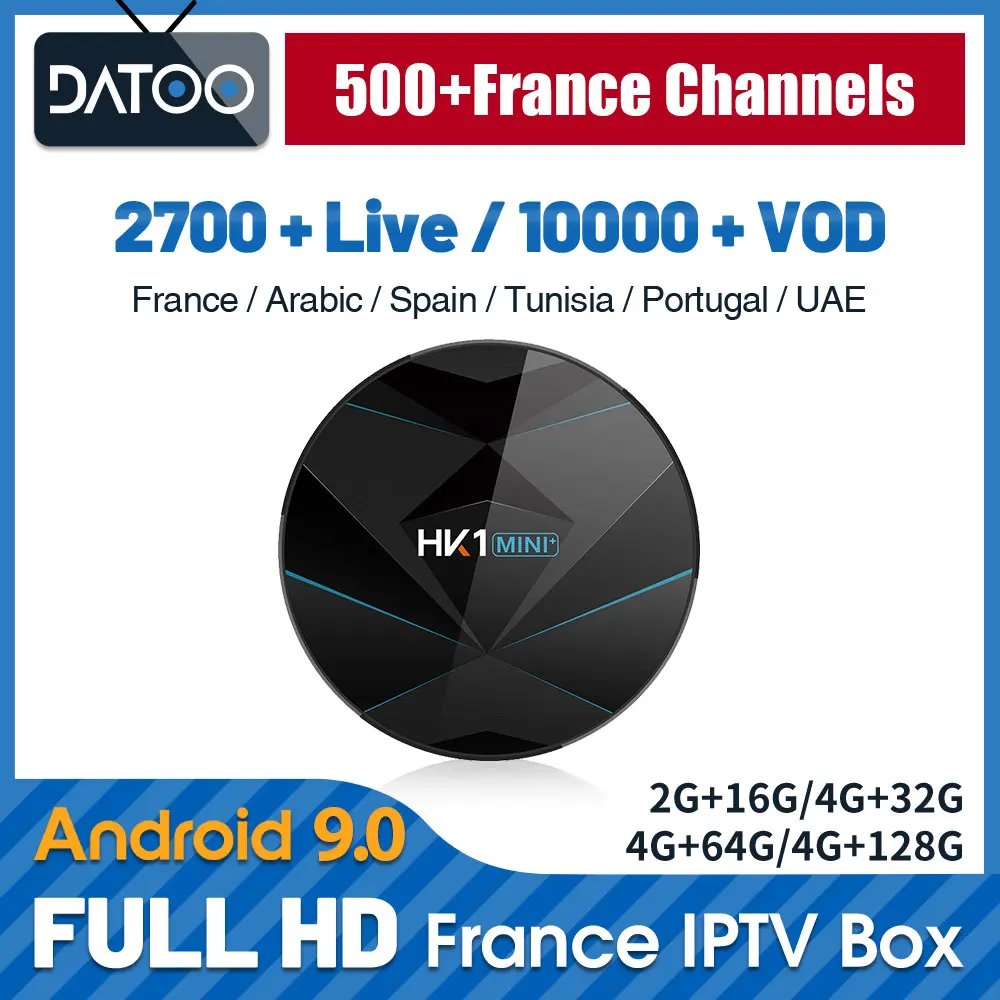 

IPTV France Italy Arabic IP TV Qatar Belgium Algeria IPTV Subscription Spain Portugal HK1 MINI+ IPTV Full HD French Morocco Box