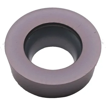 

MOSASK 10pcs RPMW1003MO ZM90 High Hardness Processing to HRC 62° Steel Tungsten Carbide Inserts