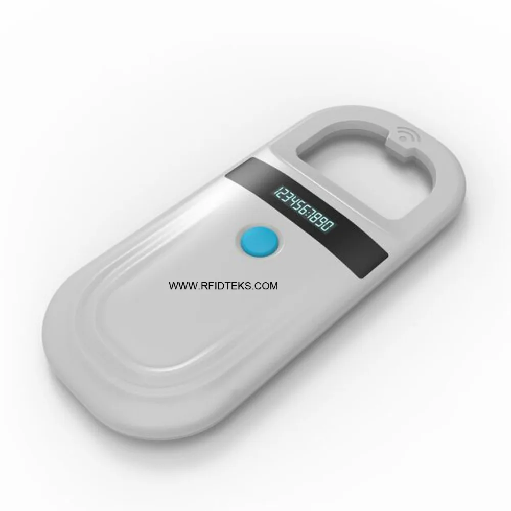 

ISO11784/5 134.2KHz FDX-B Pet Microchip scanner Portable chip reader for dog animal chip