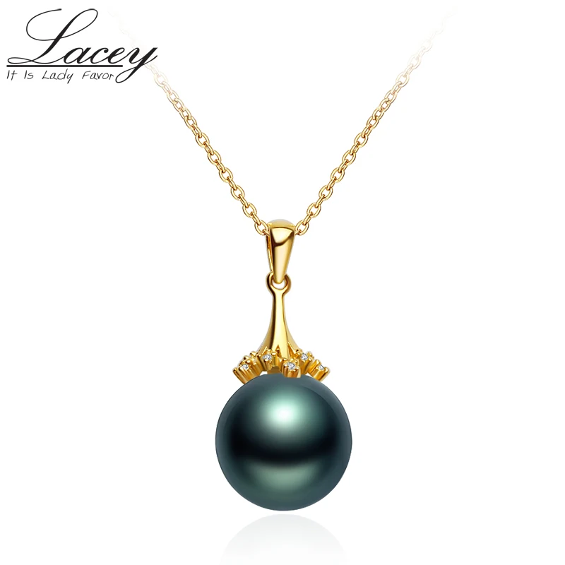 

12-13mm big natural black pearl pendant necklace chain 925 silver jewelry, Tahitian pearl pendant necklace fine jewelry gifts