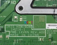 לוח אם עבור Dell Inspiron 15 3558 CN-098D3F 98D3F 98D3F i5-5200U PWB: 1XVKN N16V-GM-B1 נייד לוח אם Mainboard נבדק (5)