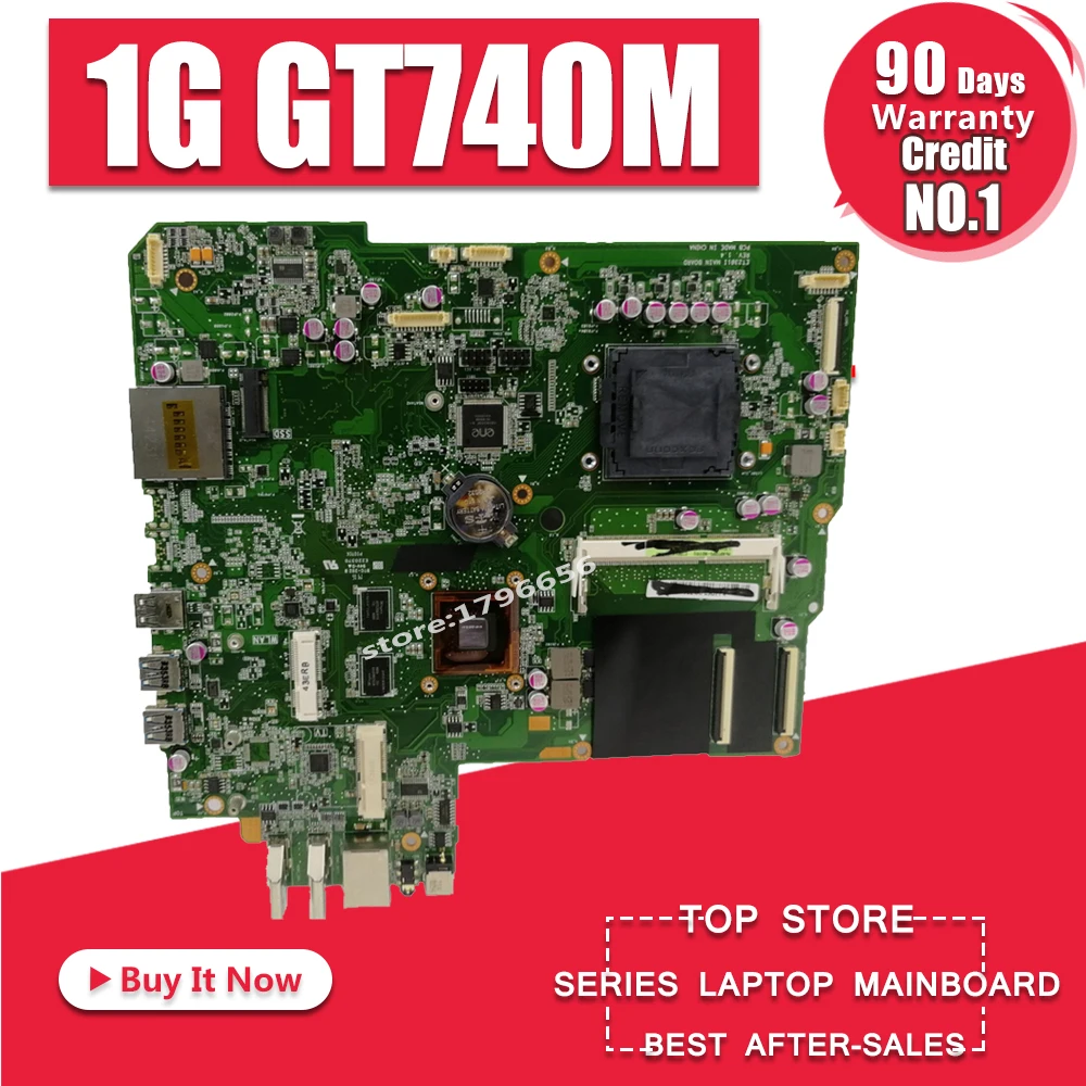 Все-в-одном ET2301I MAIN_BD материнской VV1G N14P-GV2 gt740m для ASUS ET2301I ET2301 100% материнская плата прошедшая проверку