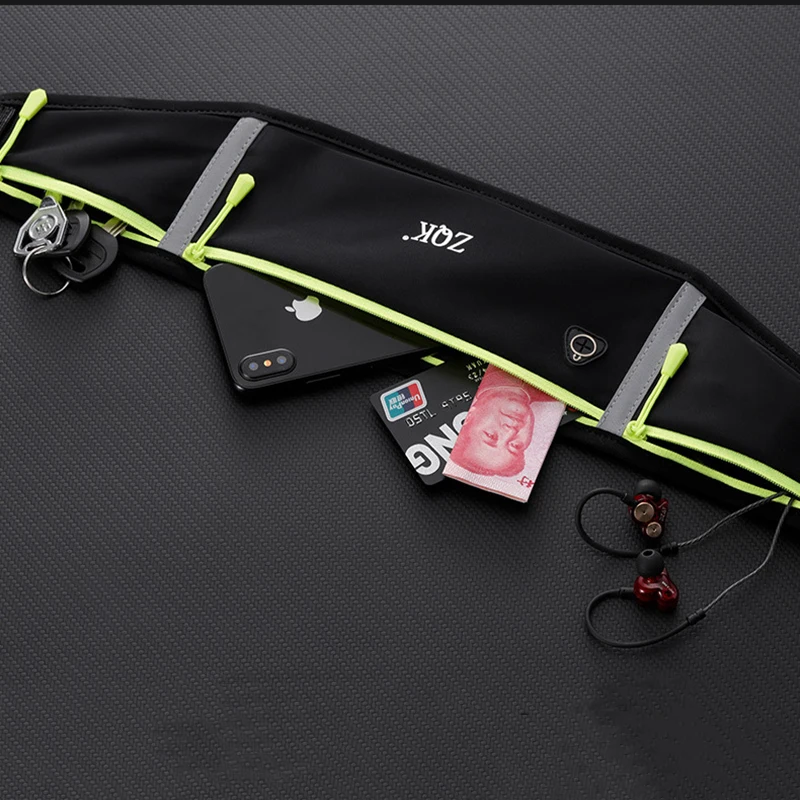  Professional Outdoor Running Bag Phone anti-theft Pack Running Belt waist Bags invisible kettle Bel - 33029134377