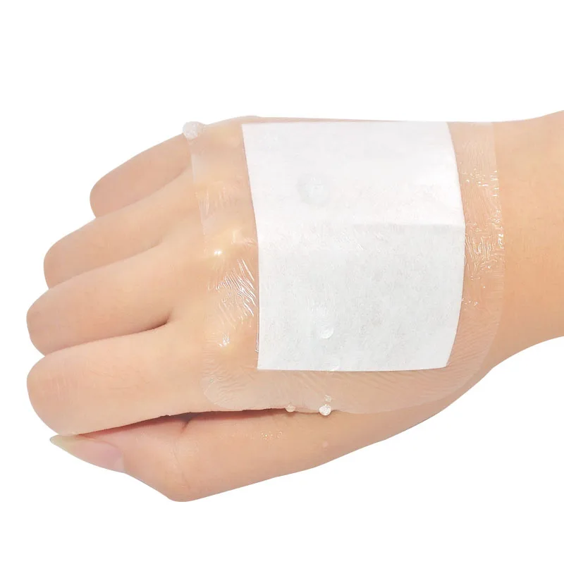 20 шт. водонепроницаемый ремешок помощь большого размера медицинская прозрачная лента повязка на рану стерильная повязка дышащая пупка паста повязка