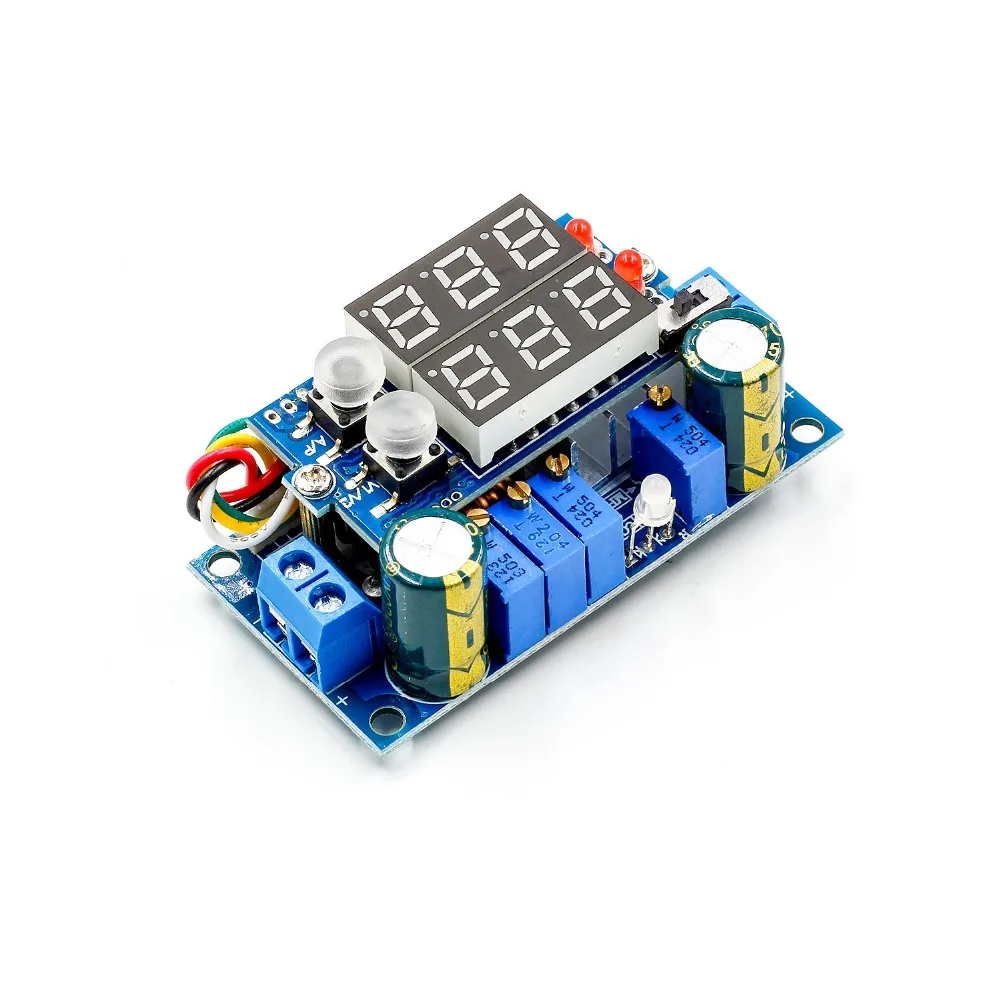 5A MPPT контроллер солнечной панели DC-DC понижающий CC/CV модуль зарядки светодиодный дисплей