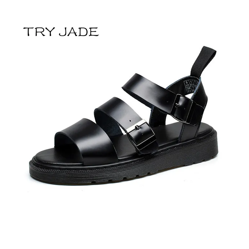 

Women Sandals Gladiator Summer Shoes 2019 Platform Black Flat Woman Casual Shoes Beach Sandals For Woman Shoe