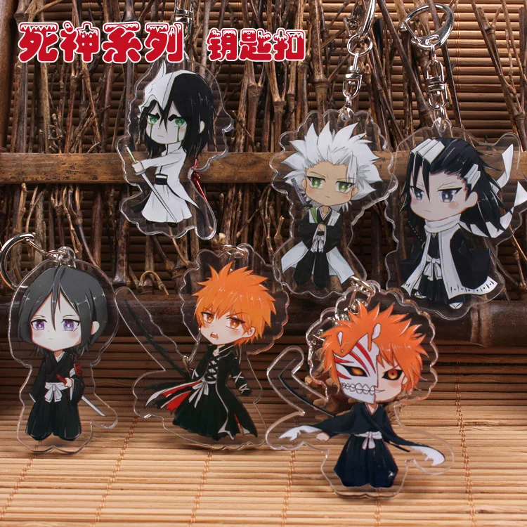 1 шт. отбеливатель Kurosaki ichigo аниме экшн брелок акриловая фигурка Модель игрушка